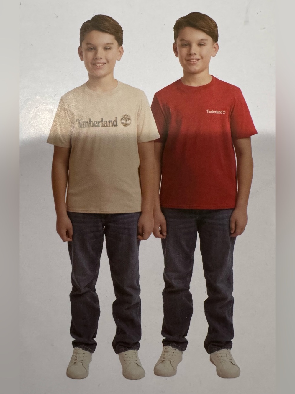Timberland Boys 2-pack T-shirt (Size: L)
